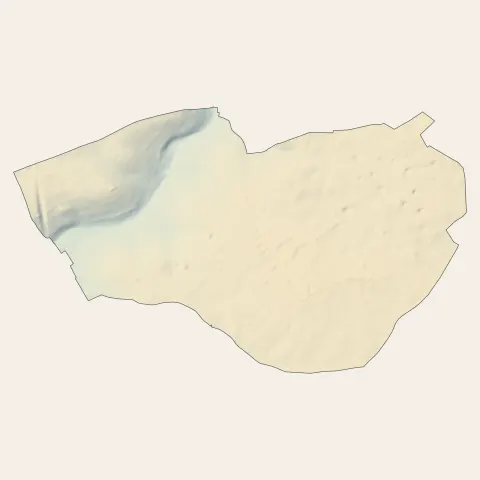 Perthes : relief