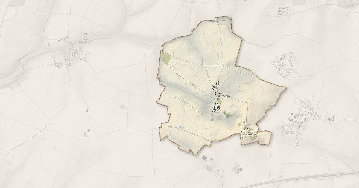 Portrait cartographique de Le Plessis-aux-Bois : relief, eau, forêts, bâti et voies, calculés à partir des données de l'IGN