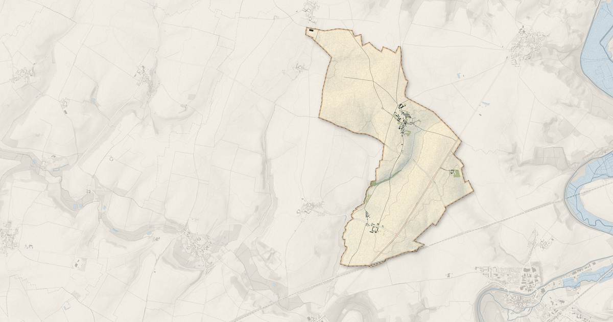 Portrait cartographique de Le Plessis-Placy : relief, eau, forêts, bâti et voies, calculés à partir des données de l'IGN