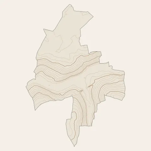 Pommeuse : courbes de niveau