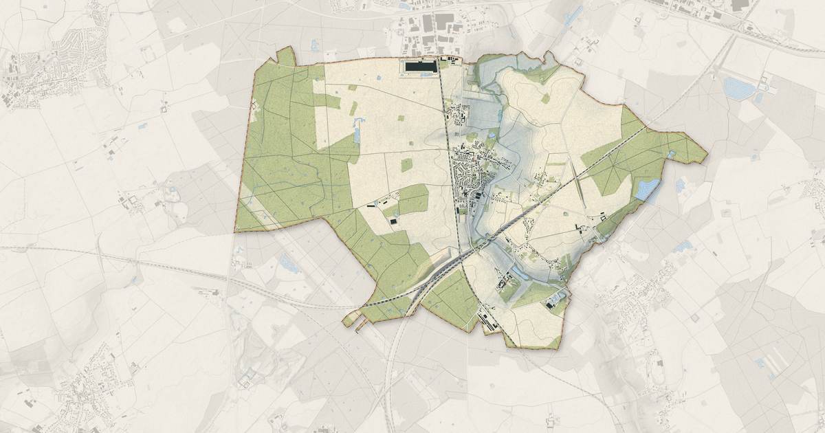 Portrait cartographique de Presles-en-Brie : relief, eau, forêts, bâti et voies, calculés à partir des données de l'IGN