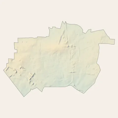 Réau : relief
