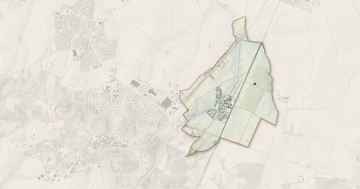 Portrait cartographique de Rouvres : relief, eau, forêts, bâti et voies, calculés à partir des données de l'IGN