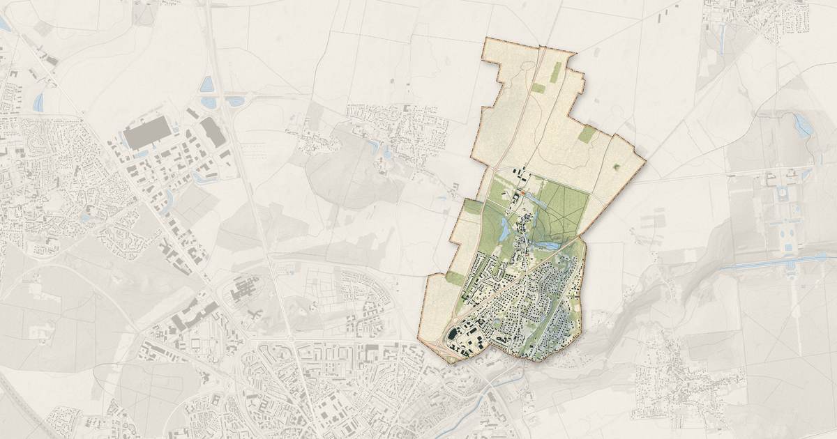 Portrait cartographique de Rubelles : relief, eau, forêts, bâti et voies, calculés à partir des données de l'IGN