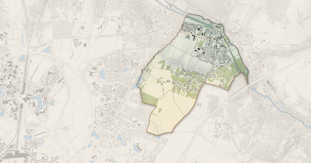 Portrait cartographique de Saint-Germain-sur-Morin : relief, eau, forêts, bâti et voies, calculés à partir des données de l'IGN