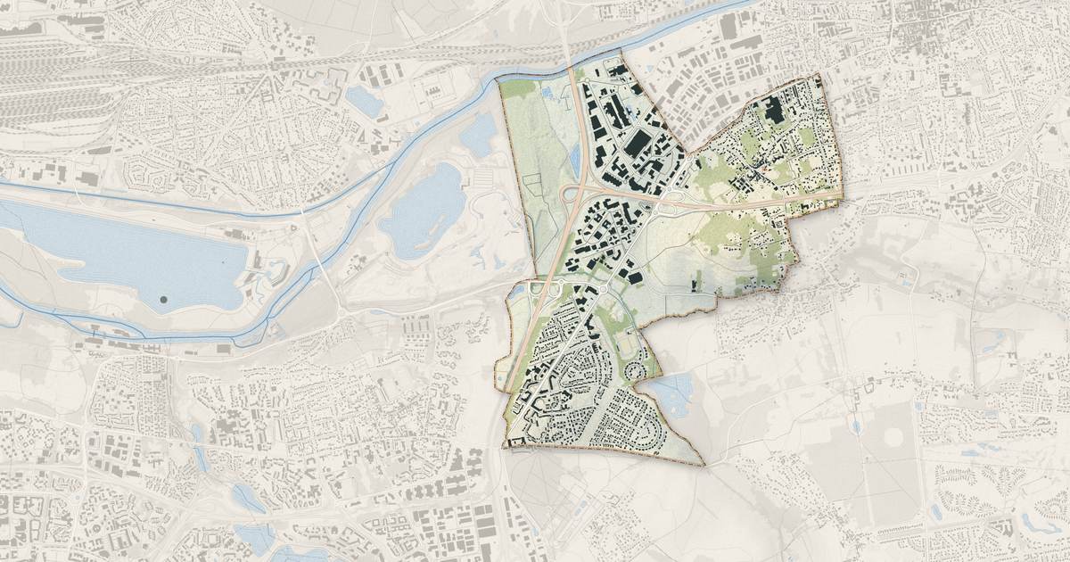 Portrait cartographique de Saint-Thibault-des-Vignes : relief, eau, forêts, bâti et voies, calculés à partir des données de l'IGN