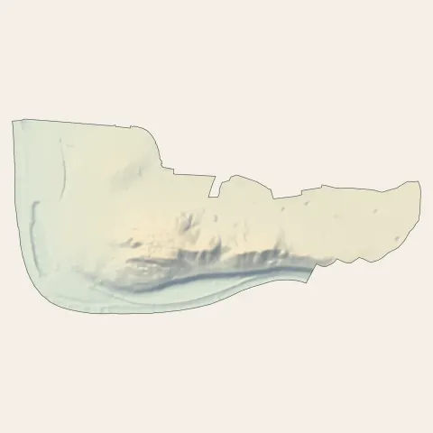 Samoreau : relief