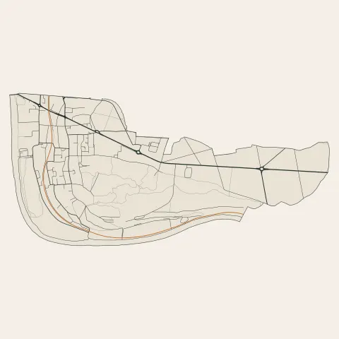 Samoreau : voies