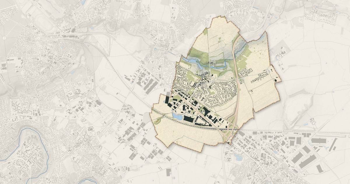 Portrait cartographique de Servon : relief, eau, forêts, bâti et voies, calculés à partir des données de l'IGN
