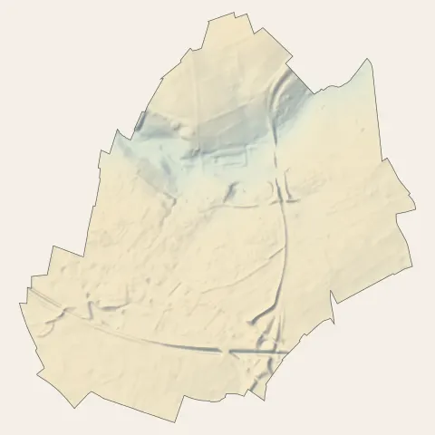 Servon : relief