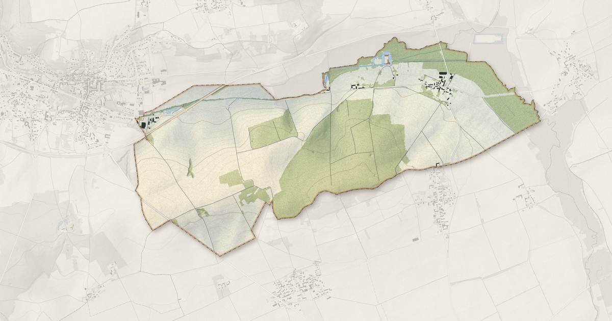 Portrait cartographique de Sigy : relief, eau, forêts, bâti et voies, calculés à partir des données de l'IGN