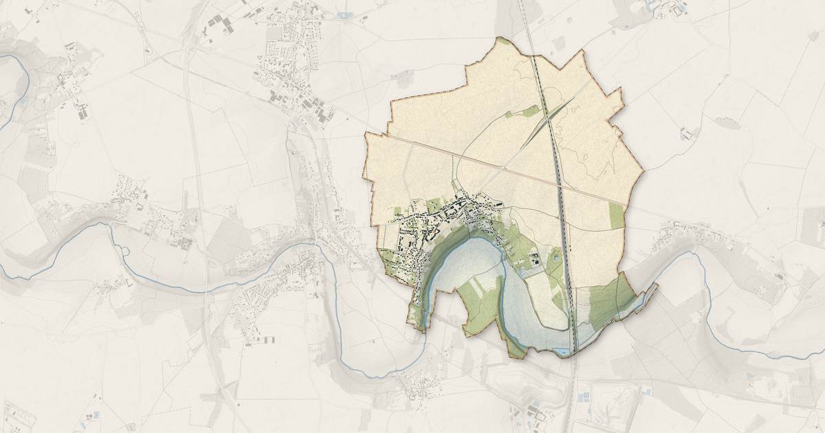 Portrait cartographique de Solers : relief, eau, forêts, bâti et voies, calculés à partir des données de l'IGN
