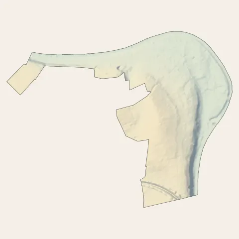 Thomery : relief