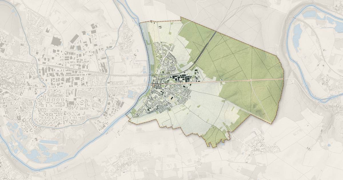 Portrait cartographique de Trilport : relief, eau, forêts, bâti et voies, calculés à partir des données de l'IGN