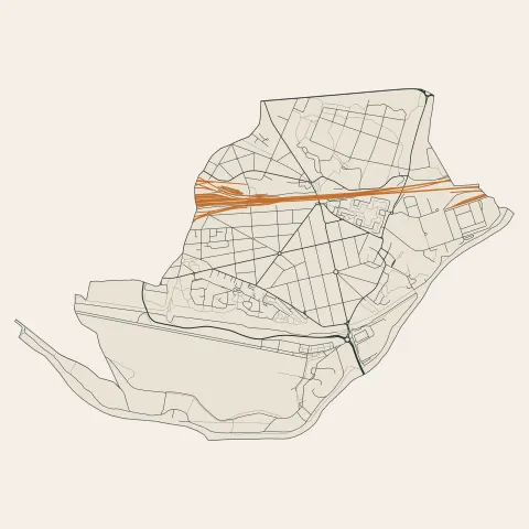 Vaires-sur-Marne : voies