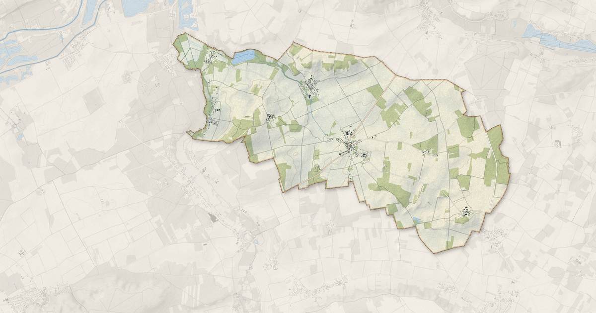 Portrait cartographique de Villemer : relief, eau, forêts, bâti et voies, calculés à partir des données de l'IGN