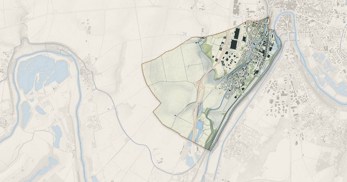 Portrait cartographique de Villenoy : relief, eau, forêts, bâti et voies, calculés à partir des données de l'IGN