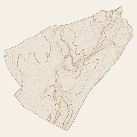 Villenoy : courbes de niveau