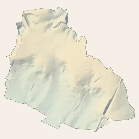 Villevaudé : relief