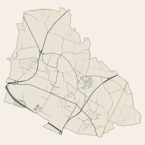 Villevaudé : voies