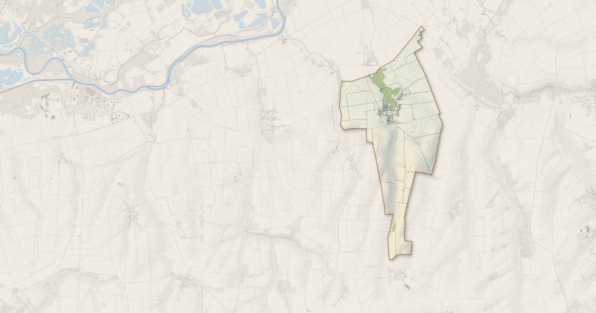 Portrait cartographique de Villuis : relief, eau, forêts, bâti et voies, calculés à partir des données de l'IGN