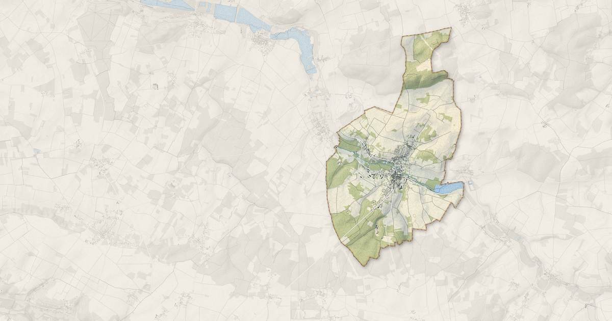 Portrait cartographique de Voulx : relief, eau, forêts, bâti et voies, calculés à partir des données de l'IGN