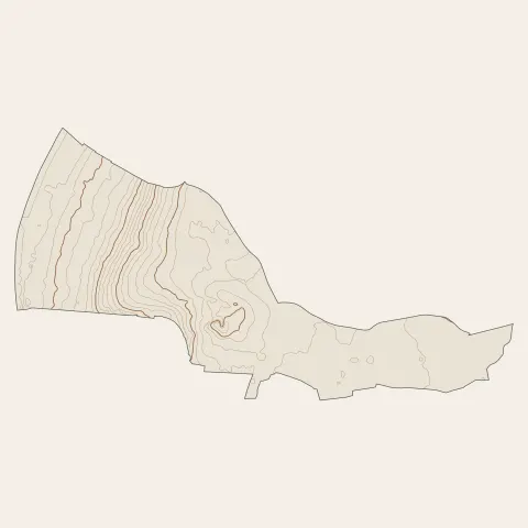 Vulaines-sur-Seine : courbes de niveau
