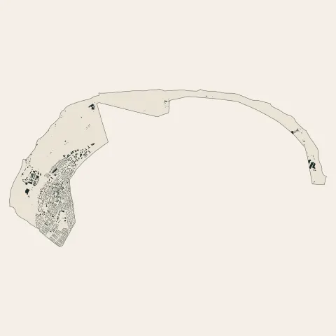 Achères : bâti