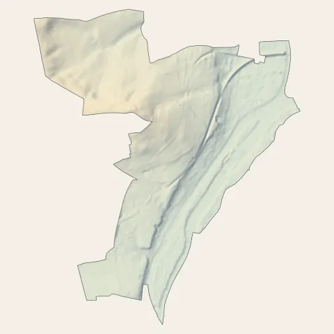 Andrésy : relief