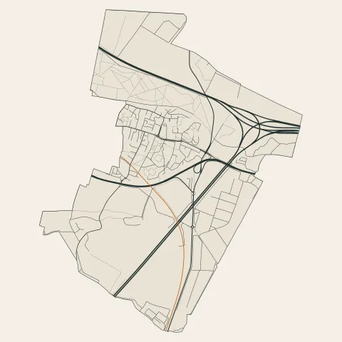 Bailly : voies
