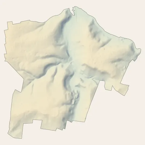 Beynes : relief