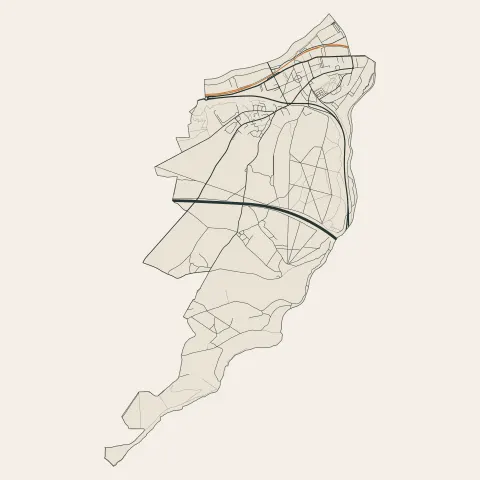 Bonnières-sur-Seine : voies