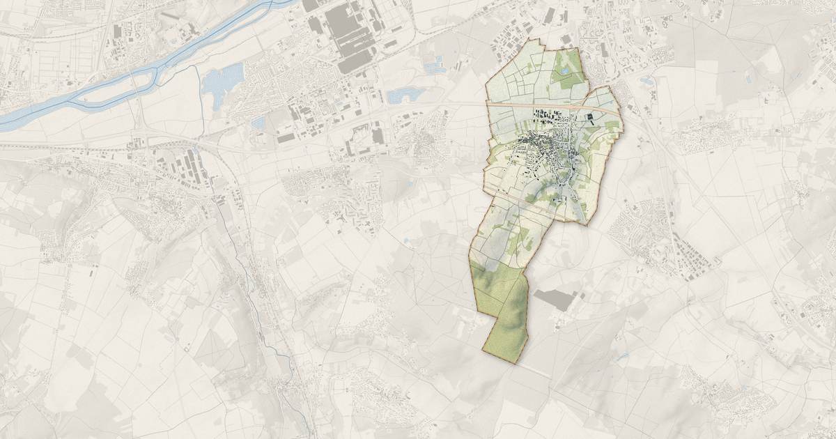 Portrait cartographique de Bouafle : relief, eau, forêts, bâti et voies, calculés à partir des données de l'IGN