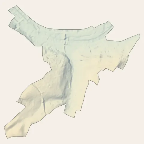 Bougival : relief