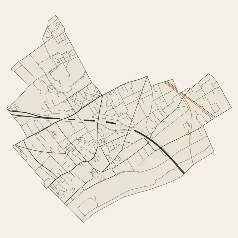 Carrières-sur-Seine : voies