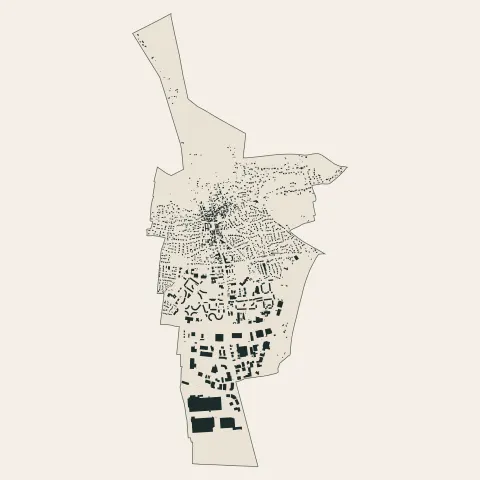 Chanteloup-les-Vignes : bâti