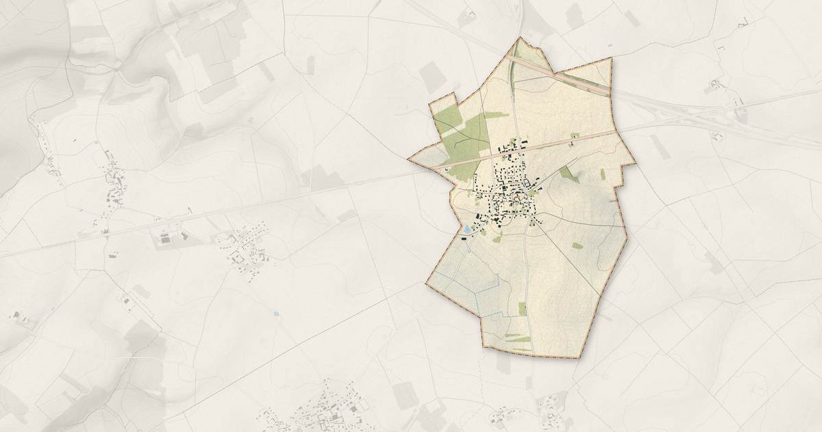 Portrait cartographique de Chaufour-lès-Bonnières : relief, eau, forêts, bâti et voies, calculés à partir des données de l'IGN