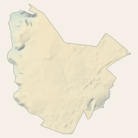 Coignières : relief