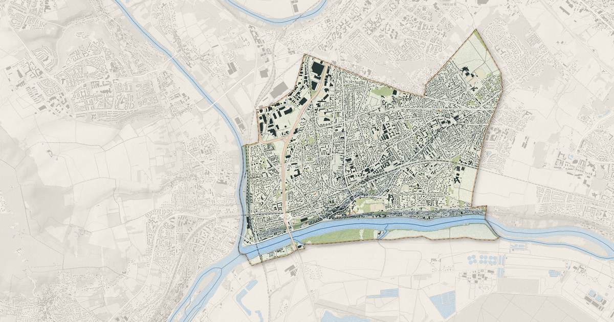 Portrait cartographique de Conflans-Sainte-Honorine : relief, eau, forêts, bâti et voies, calculés à partir des données de l'IGN