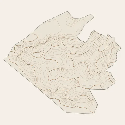 L'Étang-la-Ville : courbes de niveau
