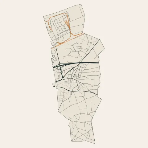 Flins-sur-Seine : voies