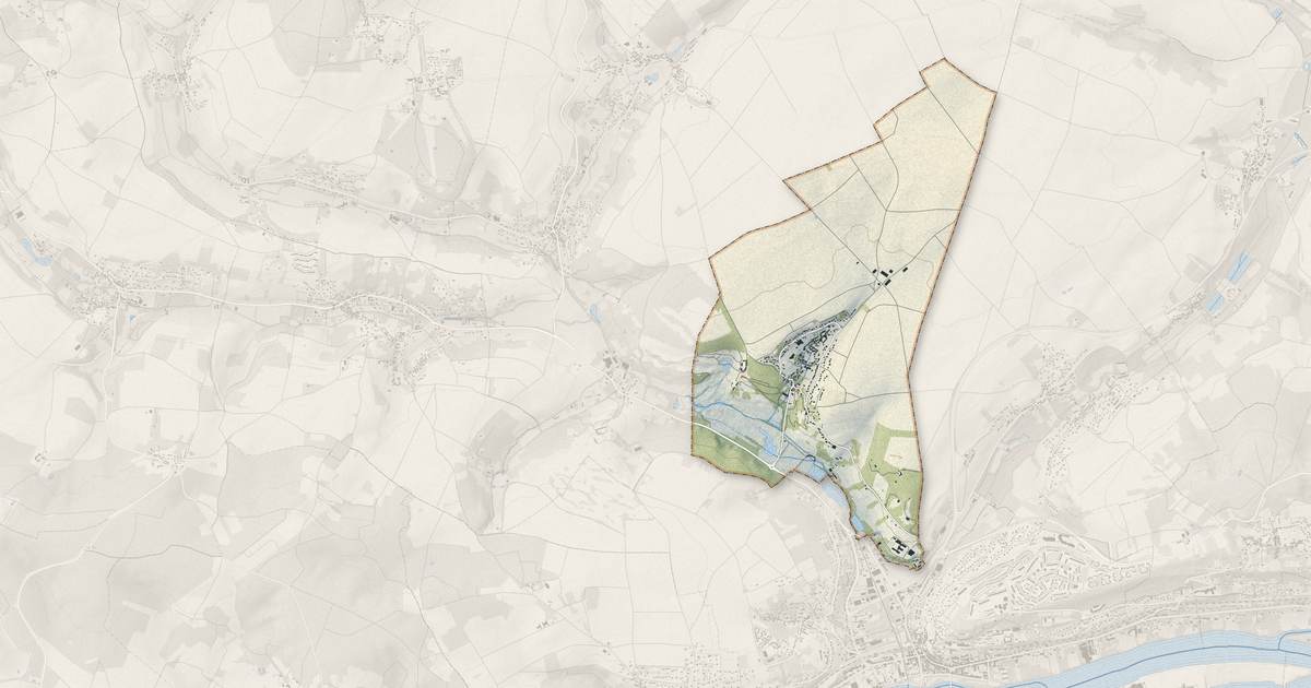 Portrait cartographique de Gaillon-sur-Montcient : relief, eau, forêts, bâti et voies, calculés à partir des données de l'IGN
