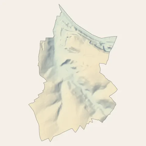 Guerville : relief