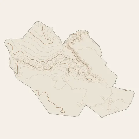 Maurepas : courbes de niveau