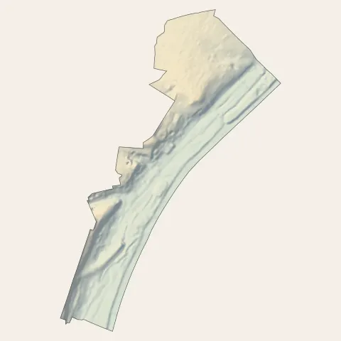 Le Mesnil-le-Roi : relief