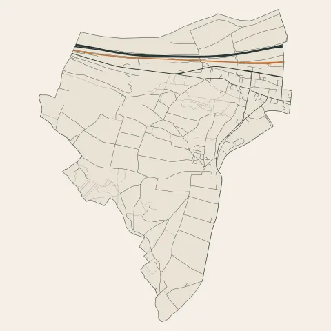Mézières-sur-Seine : voies