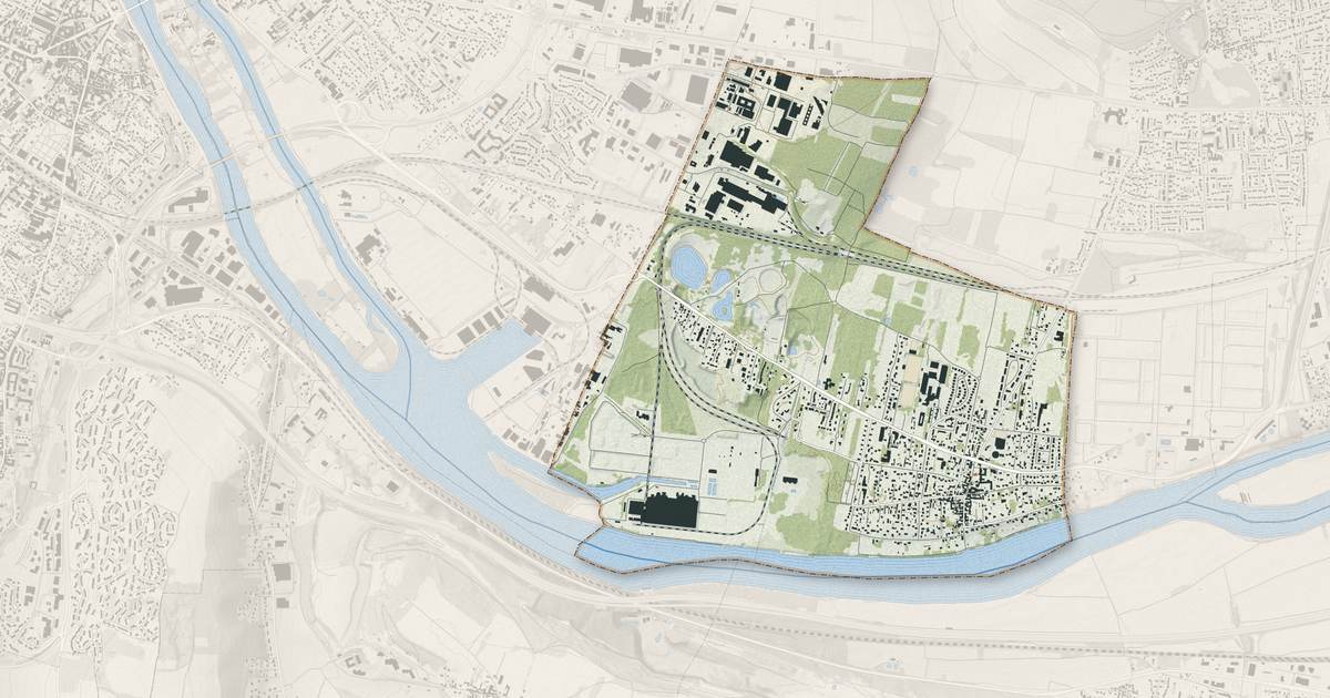 Portrait cartographique de Porcheville : relief, eau, forêts, bâti et voies, calculés à partir des données de l'IGN