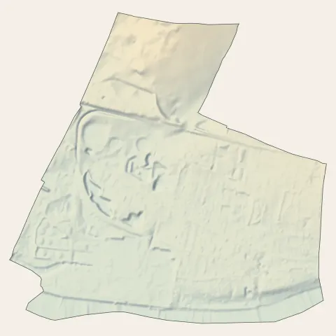 Porcheville : relief