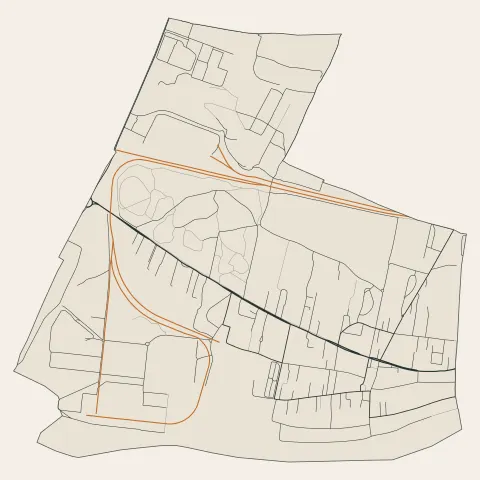 Porcheville : voies