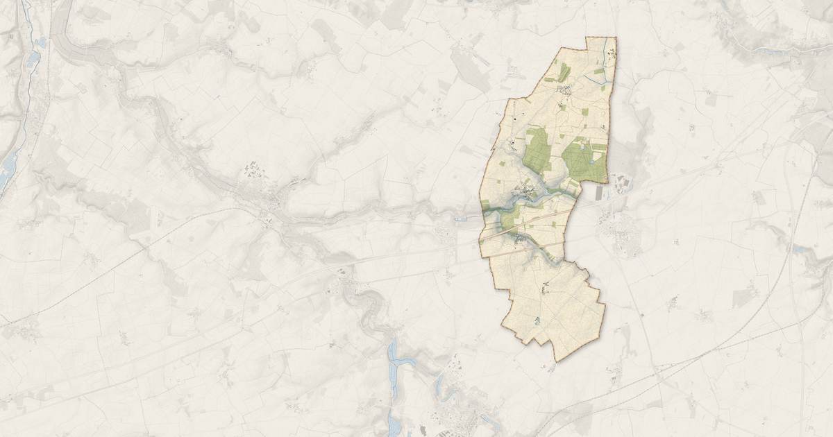Portrait cartographique de Prunay-en-Yvelines : relief, eau, forêts, bâti et voies, calculés à partir des données de l'IGN